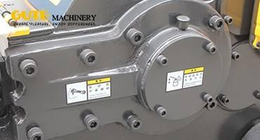 GUTE GQ40A 32*32MM Ijzer Rod Flat Bar Cutting Machine 48T/MIN 4