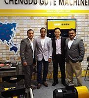 GUTE GQ40A 32*32MM Ijzer Rod Flat Bar Cutting Machine 48T/MIN 24