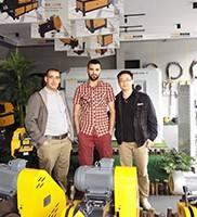 GUTE GQ40A 32*32MM Ijzer Rod Flat Bar Cutting Machine 48T/MIN 25