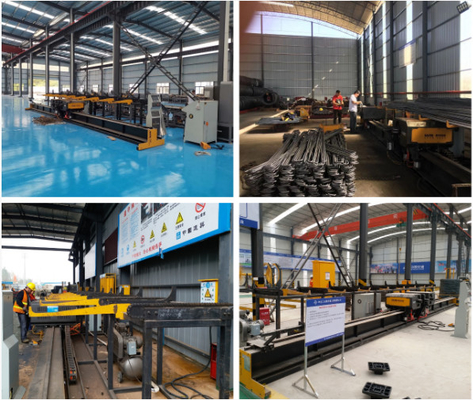 CNC van de staalbar Automatische Rebar Buigende Machineplc Controle 5KW/H