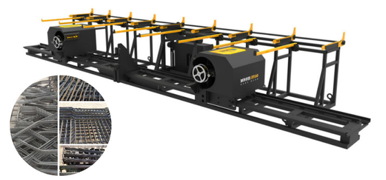 20KW CNC Rebar het Buigen PLC van de Machine Hoge Nauwkeurigheid Controle Hoge Efficiënt