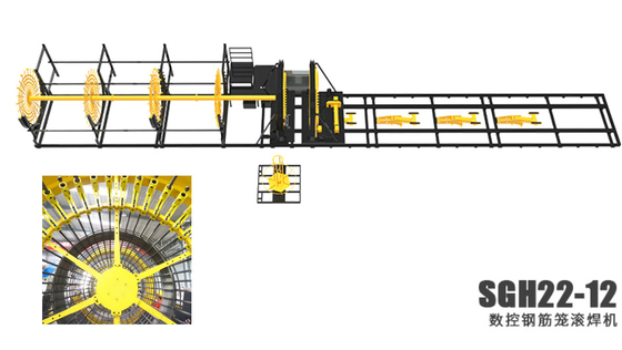 Automatische het Lassenmachine 15T 2.8m/Min High Dimensional Accuracy van de Stapelkooi