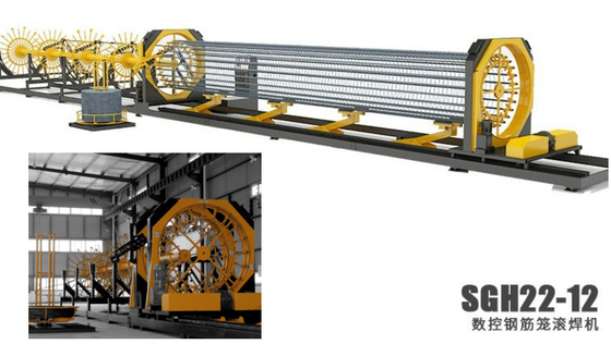 21KW hydraulische van het de Kooilassen van de Rollenstapel de Machine Hoge Concentriciteit