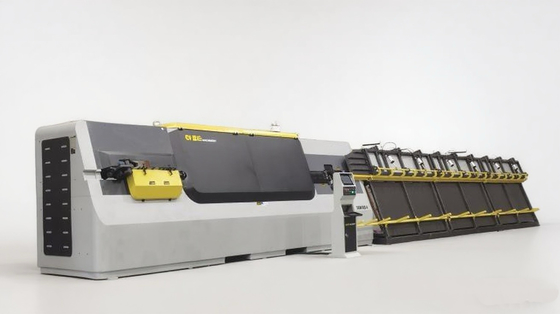 kopen PLC automatische besturing 16mm CNC Stirrup Bender Automatische Stirrup maken machine online manufacture
