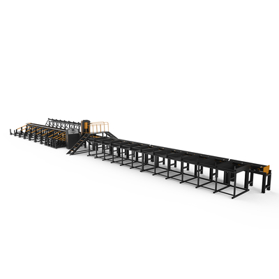 kopen 500mm Hydraulic Rebar Shear Line 42kw 380V Industrial Cutting Machine online manufacture