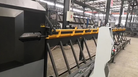 100m/Min CNC Rebar het Rechtmaken en Snijmachine 35.5KW