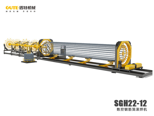 5500KG Rolling het Lassenmachine 10Mpa van de Stapelkooi door Touch screen