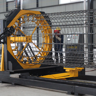 2200mm CNC Kooi die Machineplc maken de Rolling Machine van het Kooilassen controleren