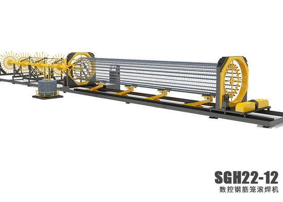 312m CNC de Automatische Kettingoverbrenging van de het Lassenmachine van de Stapelkooi