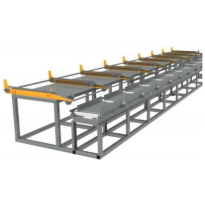Goede prijs 500mm Hydraulic Rebar Shear Line 42kw 380V Industrial Cutting Machine online