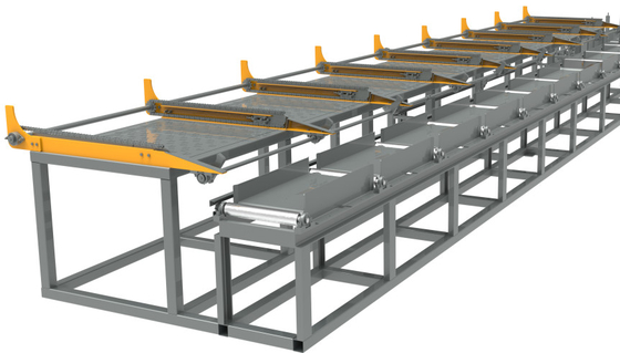 Goede prijs 50mm Rebar CNC van de Scheerbeurtlijn Automatische Snijmachine 12m online