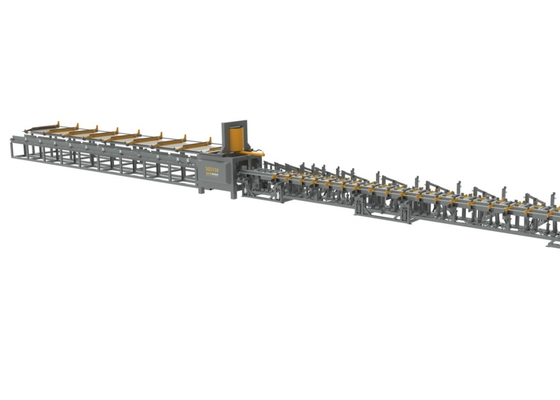 Goede prijs Snijkantbreedte 500mm CNC Automatische Hydraulische Rebar Scherende Lijn 100m/Min online